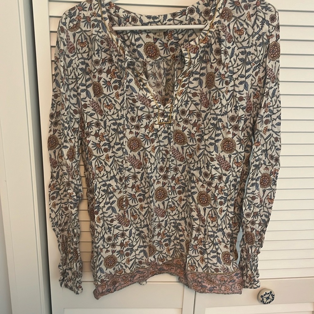 Lucky brand floral top